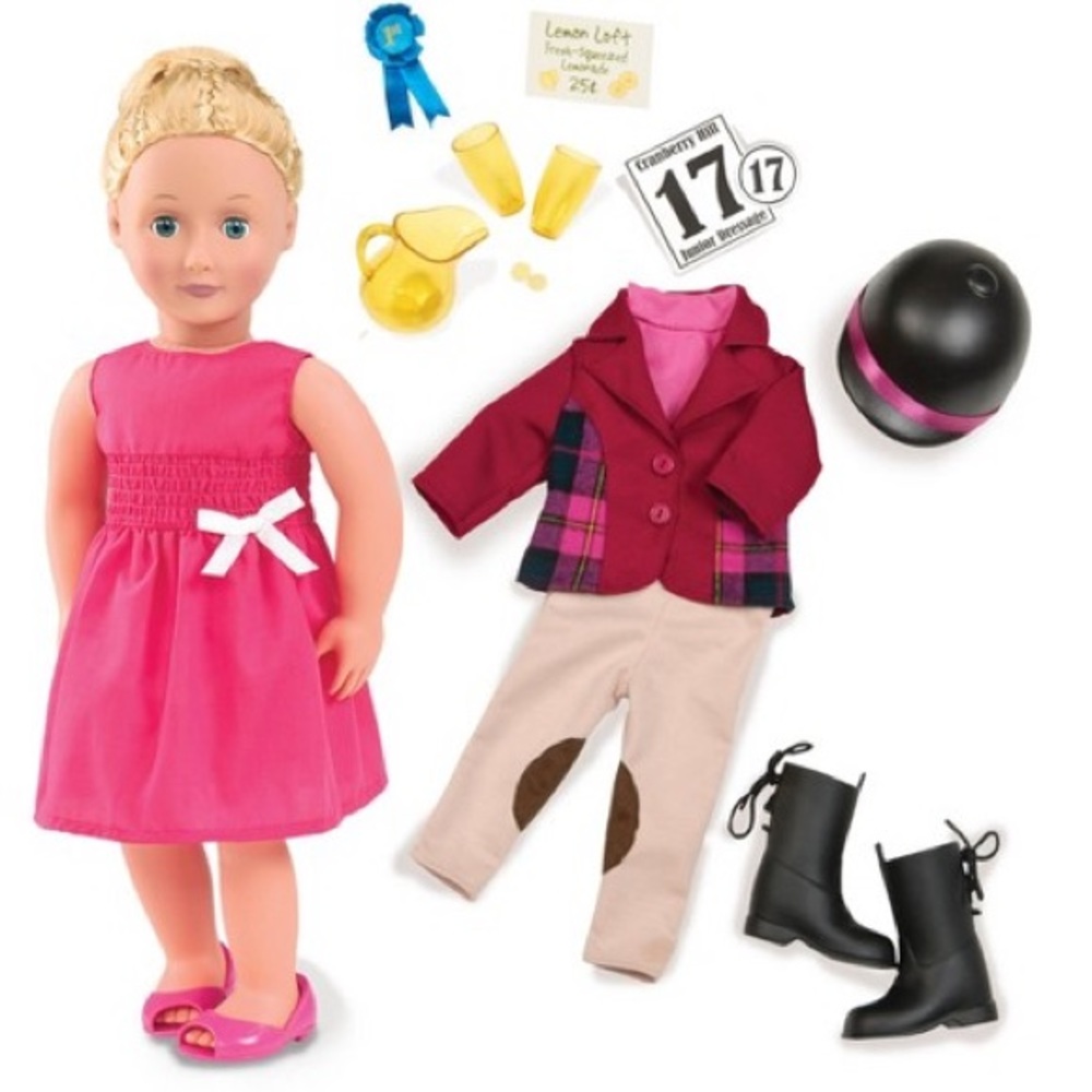 our generation doll deluxe lily anna